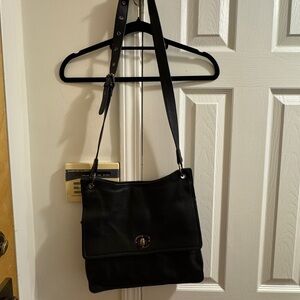 RACHEL Rachel Roy Classic Black Shoulder Bag